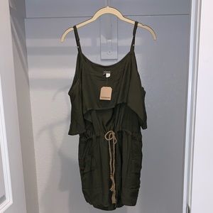 NWT Olive Green Romper